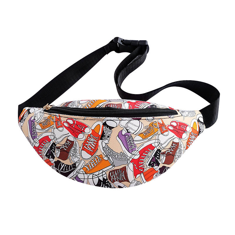 Wholesale  Flower Leopard Dairy Cow Print Crossbody Bag